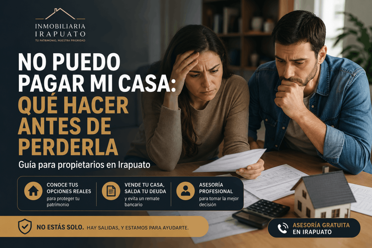 No Puedo Pagar mi Casa qué Hago